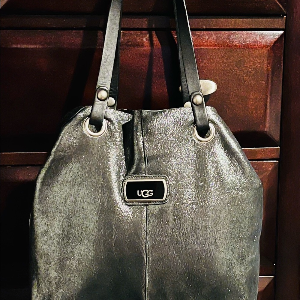 UGG Shearling Slouchy tote